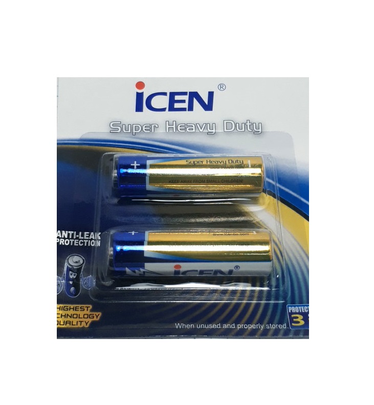 باطری قلمی ICEN دوعددی سایز AA - باطری قلمی ICEN دوعددی سایز AA